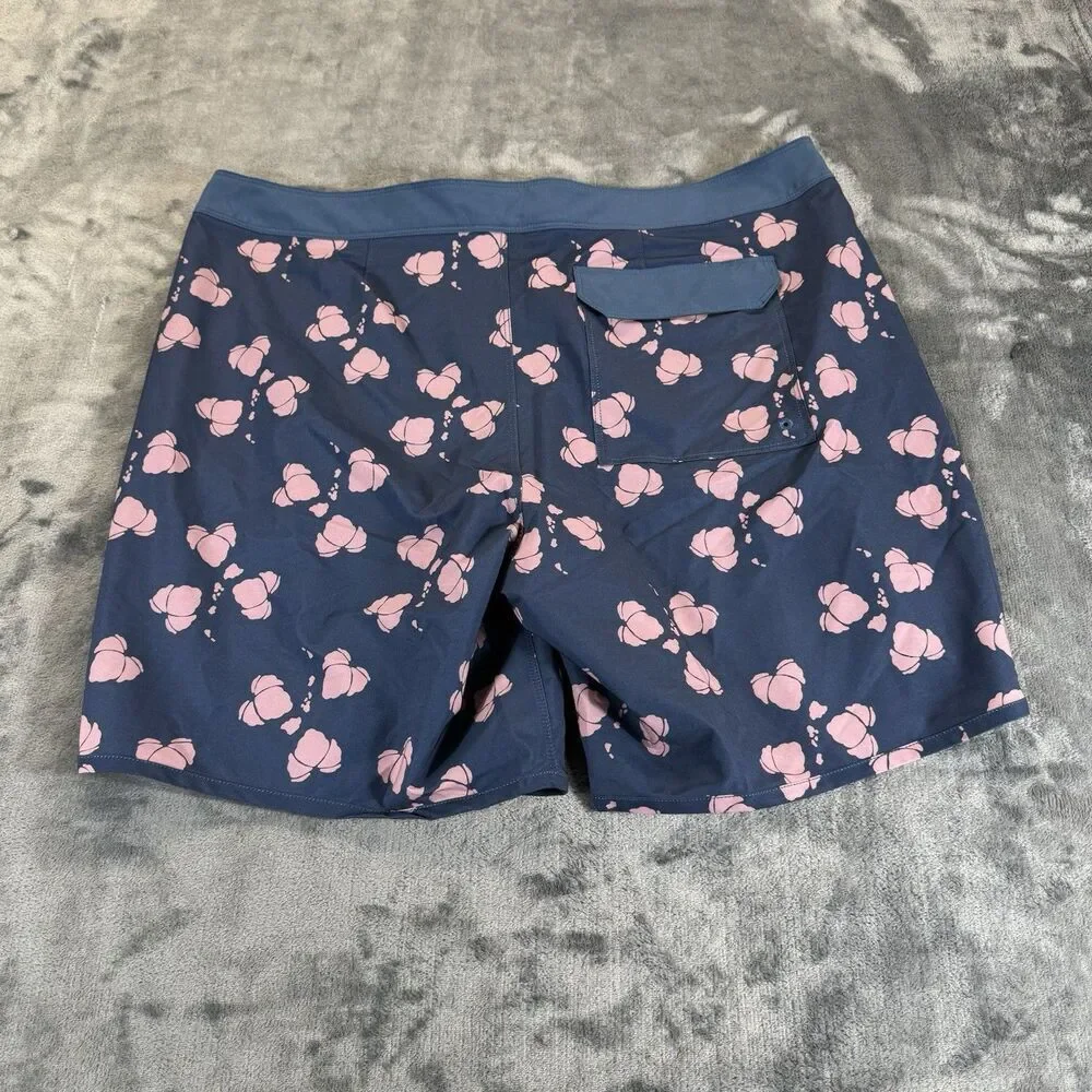 Patagonia Sz 38 Men’s Hydropeak Scallop Hawaii Board Shorts Swim Trunks NWOT